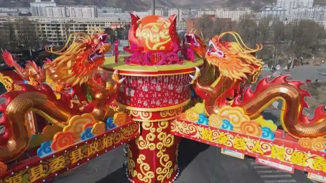 彩灯龙门